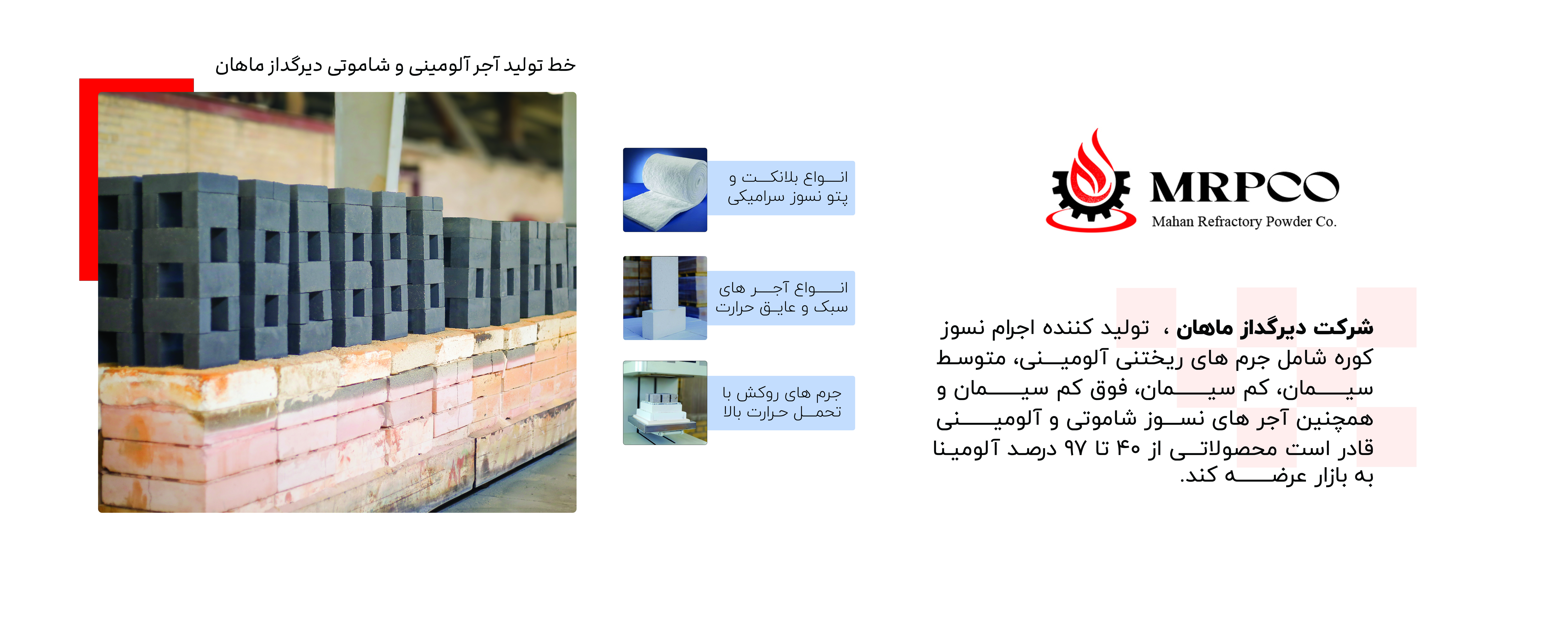 خرید مواد نسوز با نقطه ذوب بالا